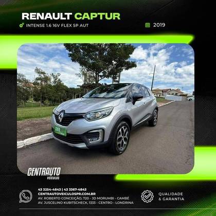 RENAULT CAPTUR 1.6 16V SCE FLEX INTENSE X-TRONIC